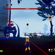An enemy helpfully highlighting where the teleporter is